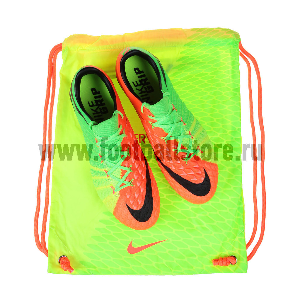 Nike hypervenom 2024 vert et orange