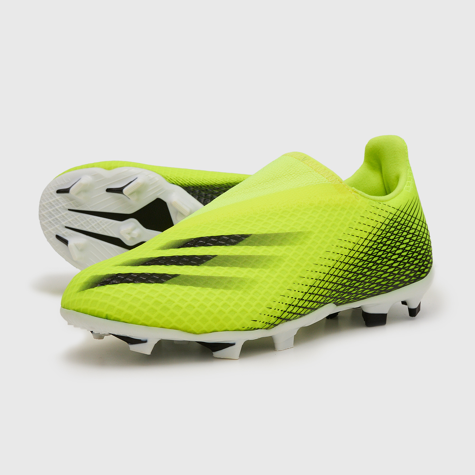 Купить Бутсы детские Adidas X Ghosted 3 Ll Fg Fw6978 в футбольном