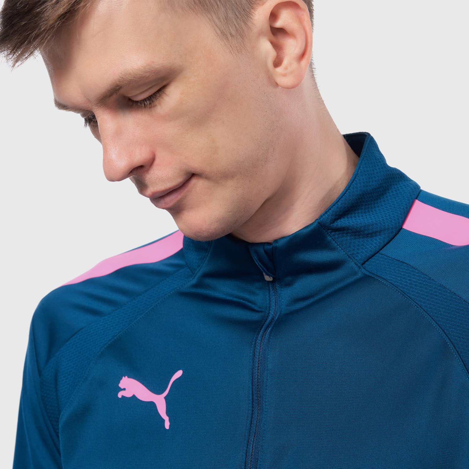 Свитер тренировочный Puma Teamliga 1/4 Zip Top 65723656