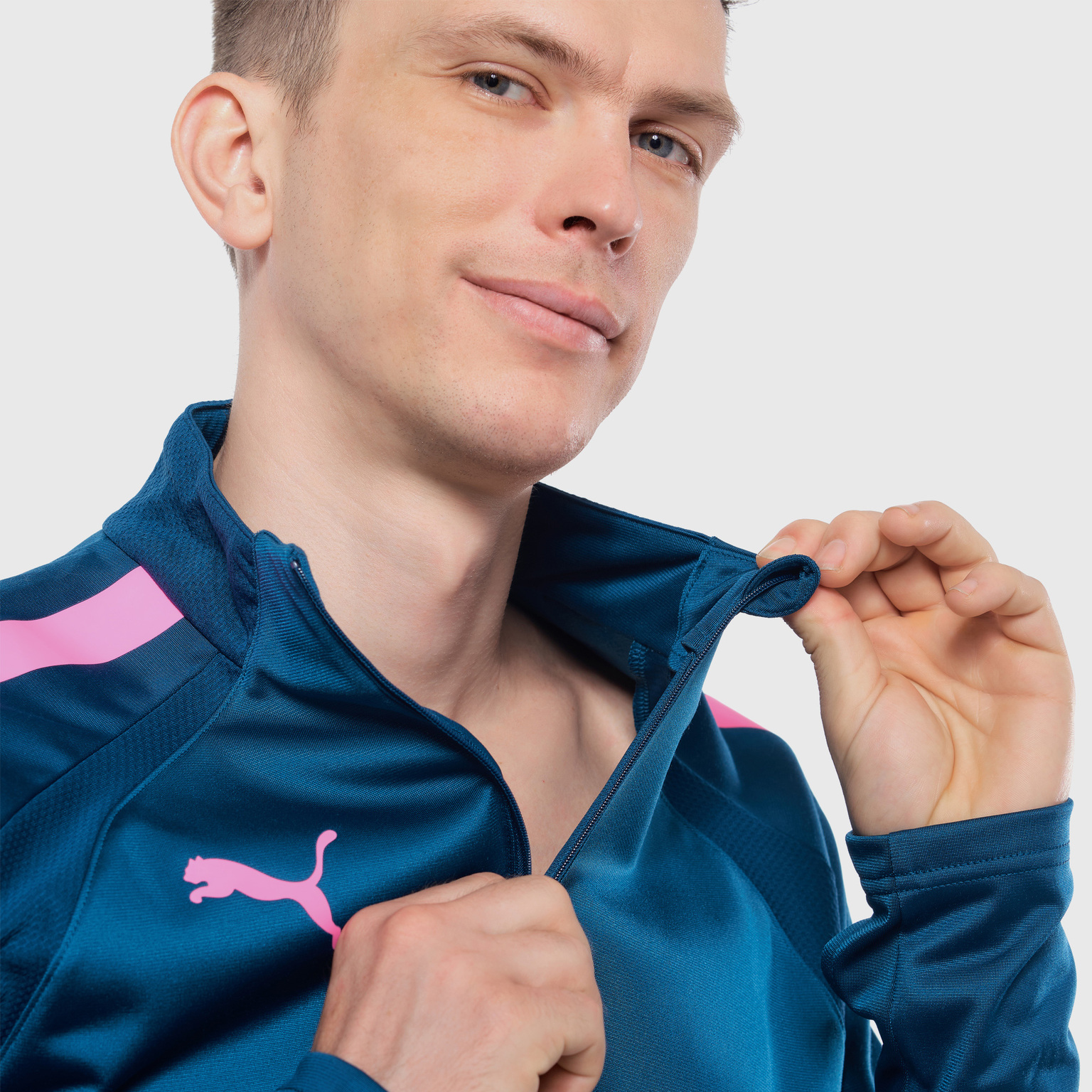 Свитер тренировочный Puma Teamliga 1/4 Zip Top 65723656