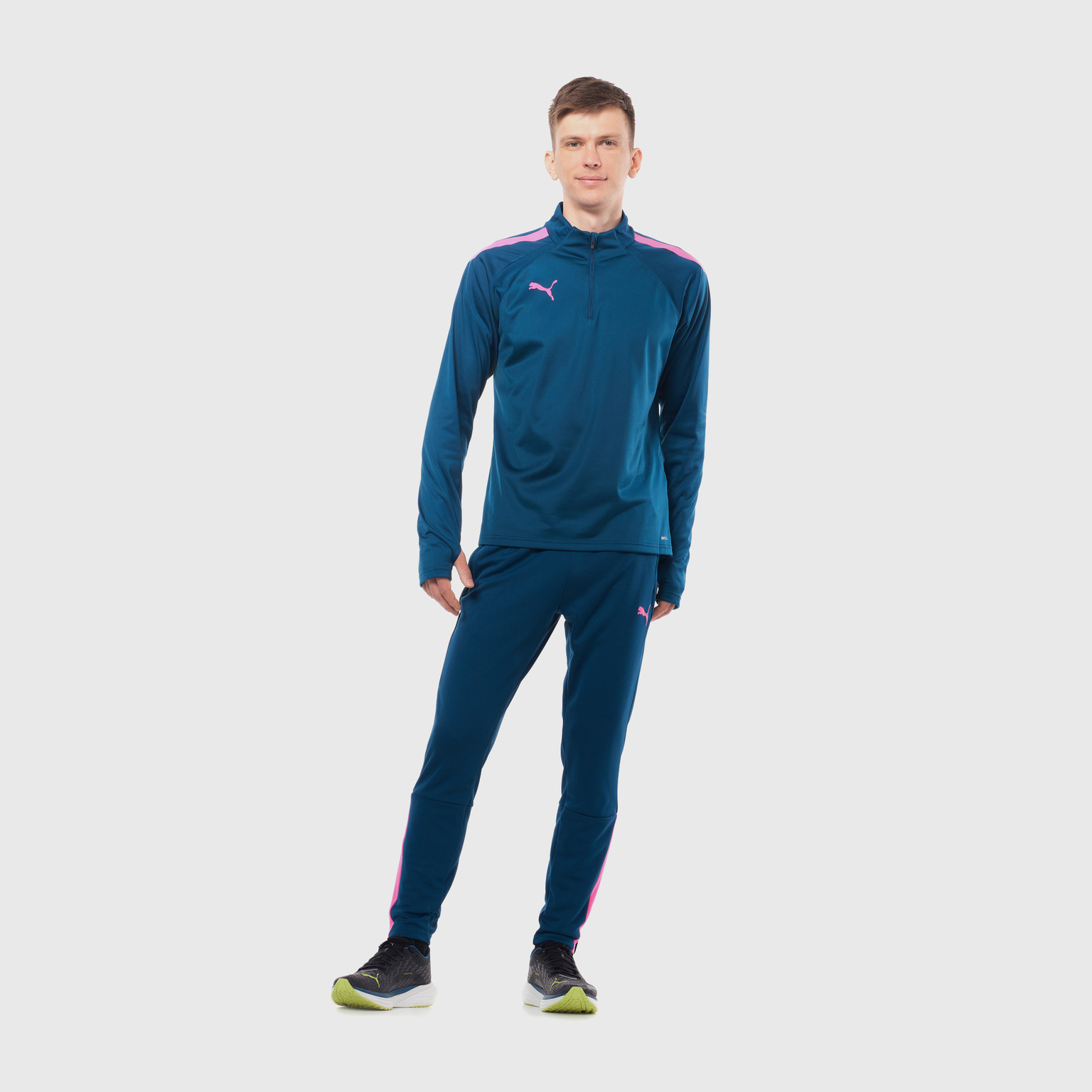 Свитер тренировочный Puma Teamliga 1/4 Zip Top 65723656