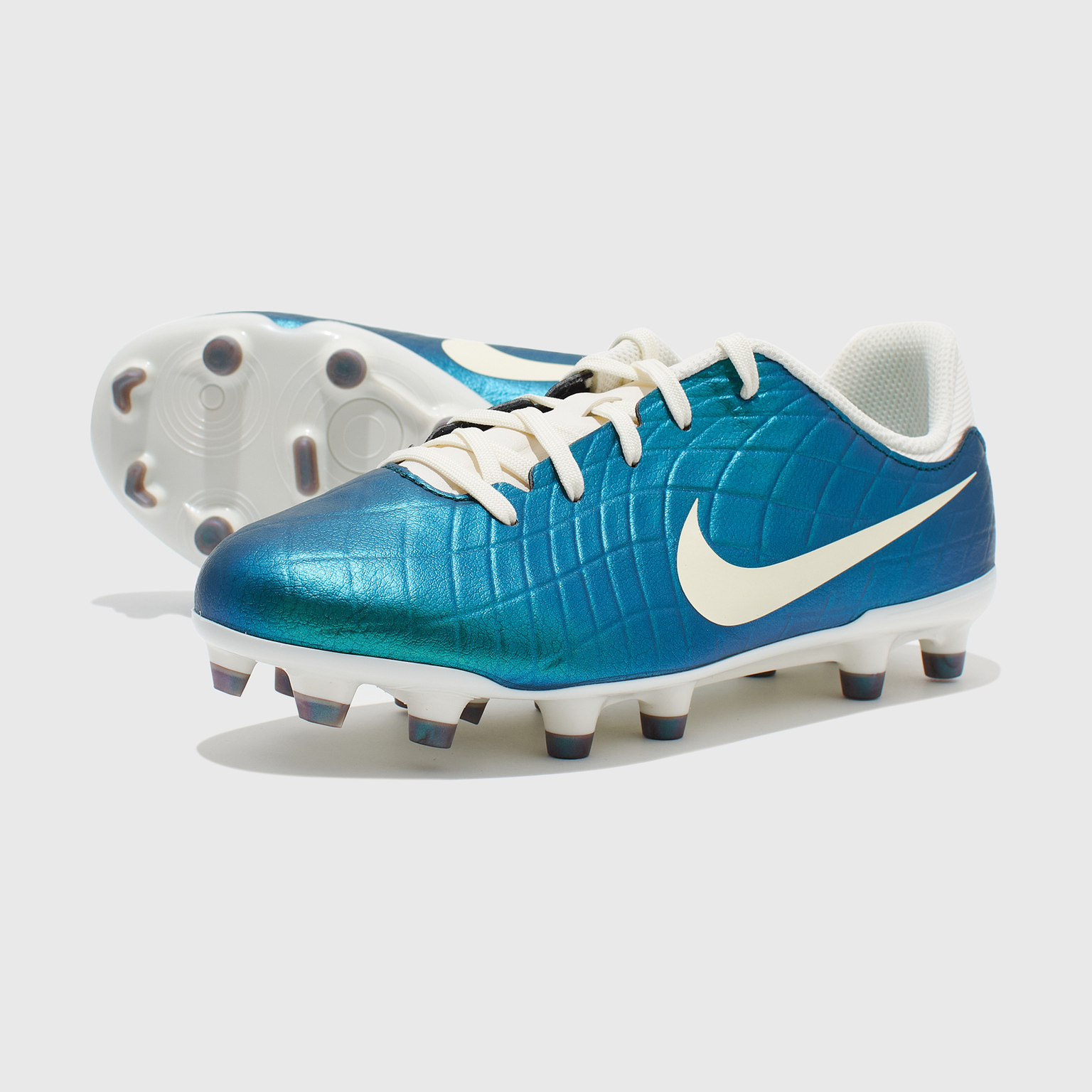 Бутсы детские Nike Tiempo Legend X Academy FG/MG Emerald FN5922-300