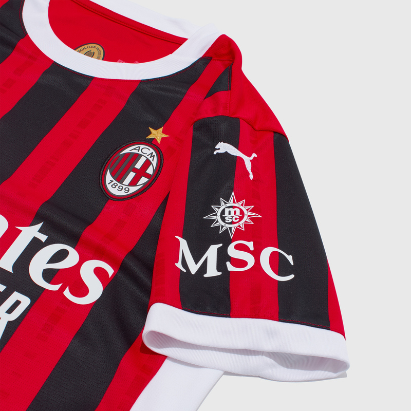 Футболка игровая домашняя Puma Milan сезон 2024/25