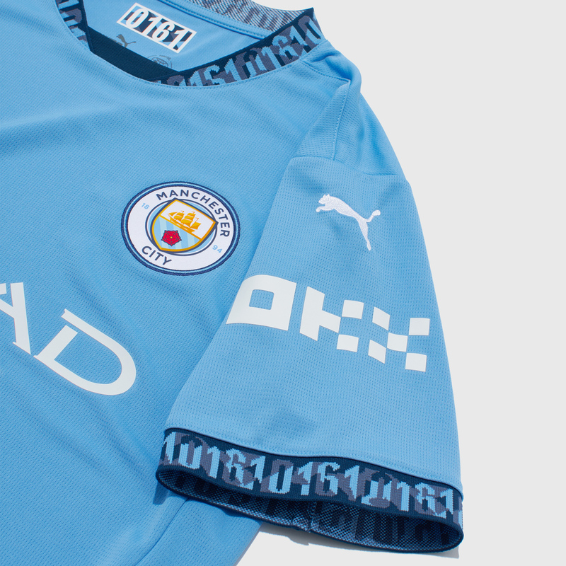 Футболка игровая домашняя Puma Manchester City сезон 2024/25