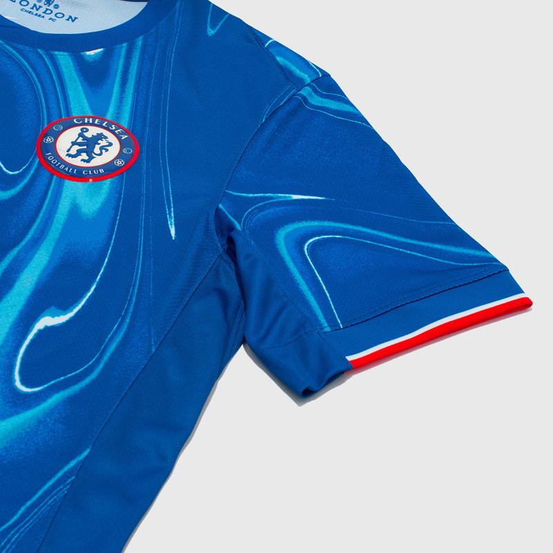 Подростковая домашняя игровая футболка Nike Chelsea сезон 2024/25