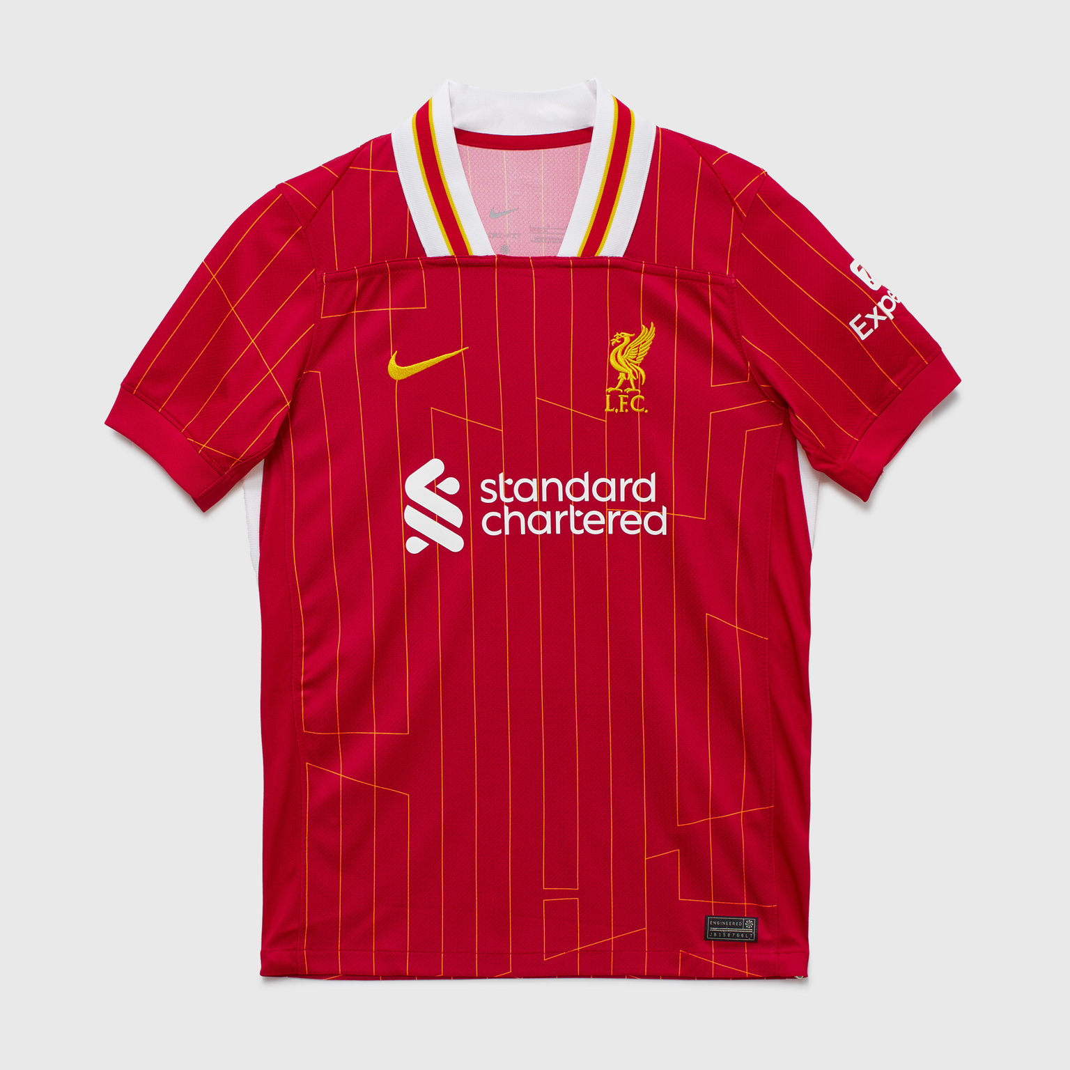 Подростковая домашняя игровая футболка Nike Liverpool сезон 2024/25