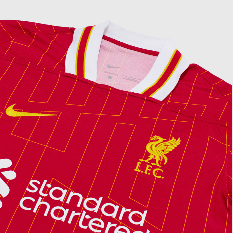 Подростковая домашняя игровая футболка Nike Liverpool сезон 2024/25