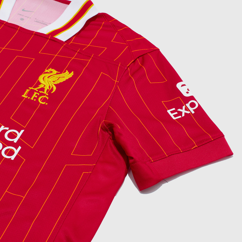 Подростковая домашняя игровая футболка Nike Liverpool сезон 2024/25