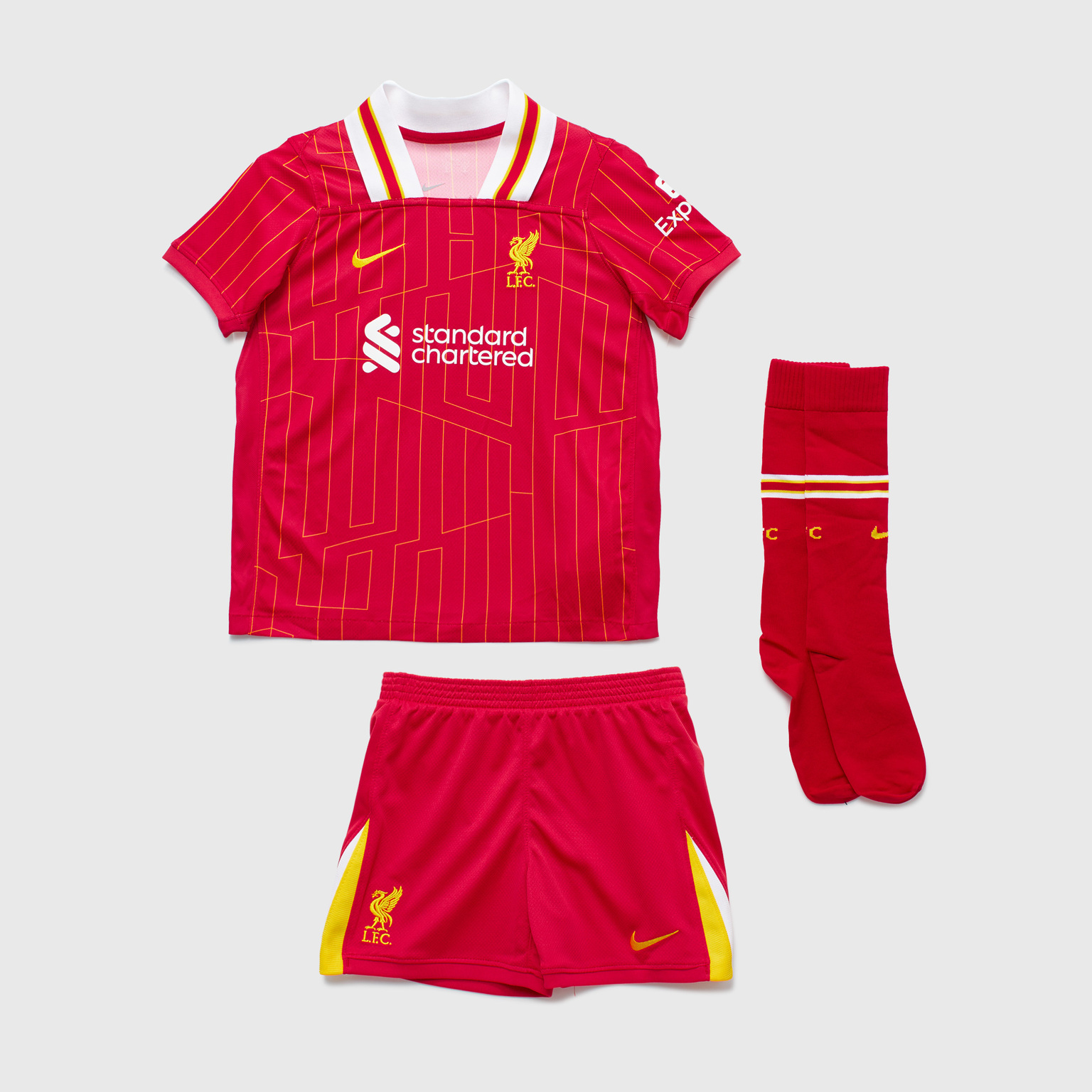 Комплект детской формы Nike Liverpool сезон 2024/25