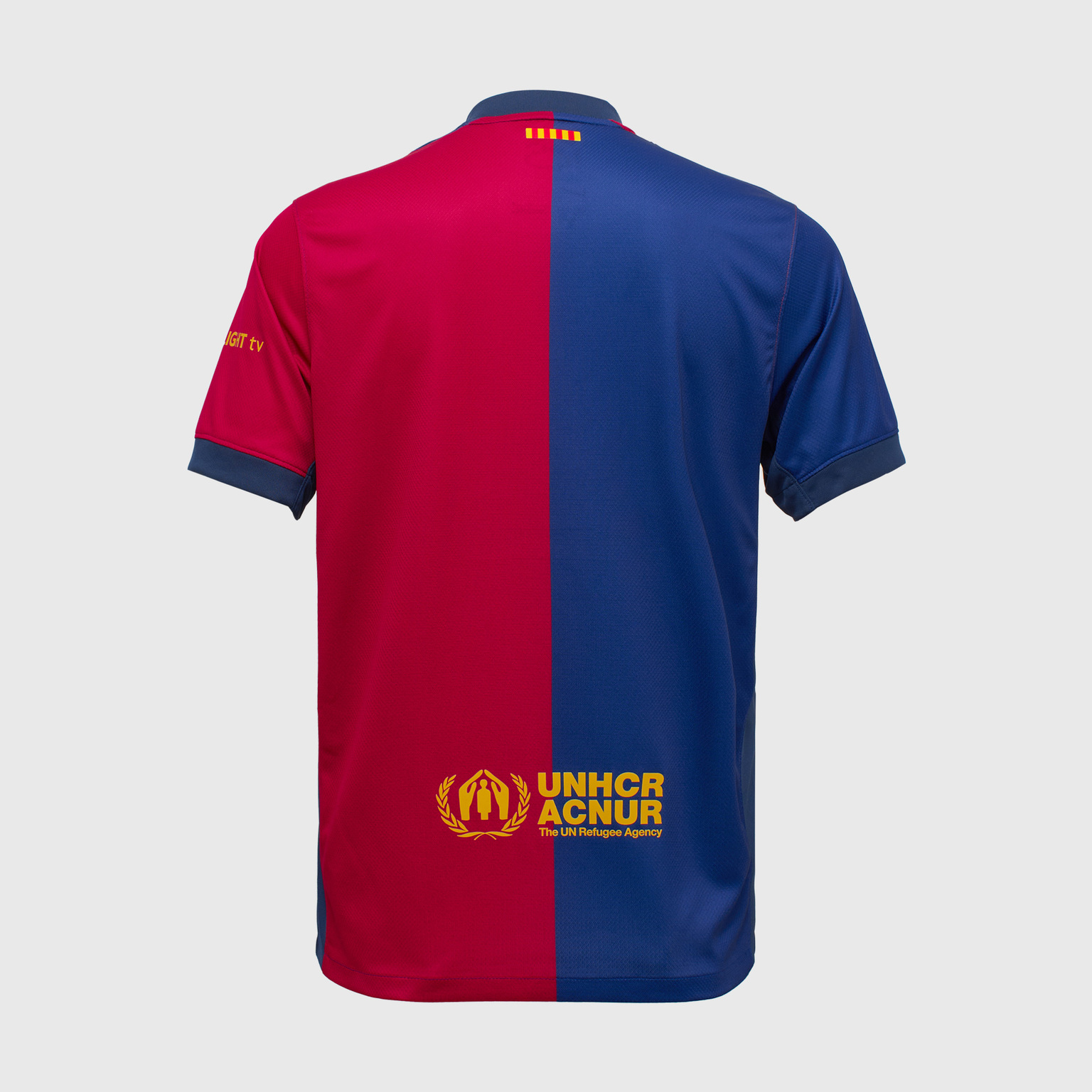 Футболка игровая домашняя Nike Barcelona сезон 2024/25