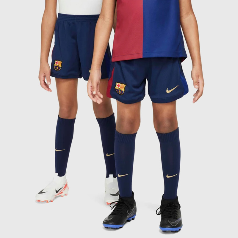 Комплект детской формы Nike Barcelona сезон 2024/25