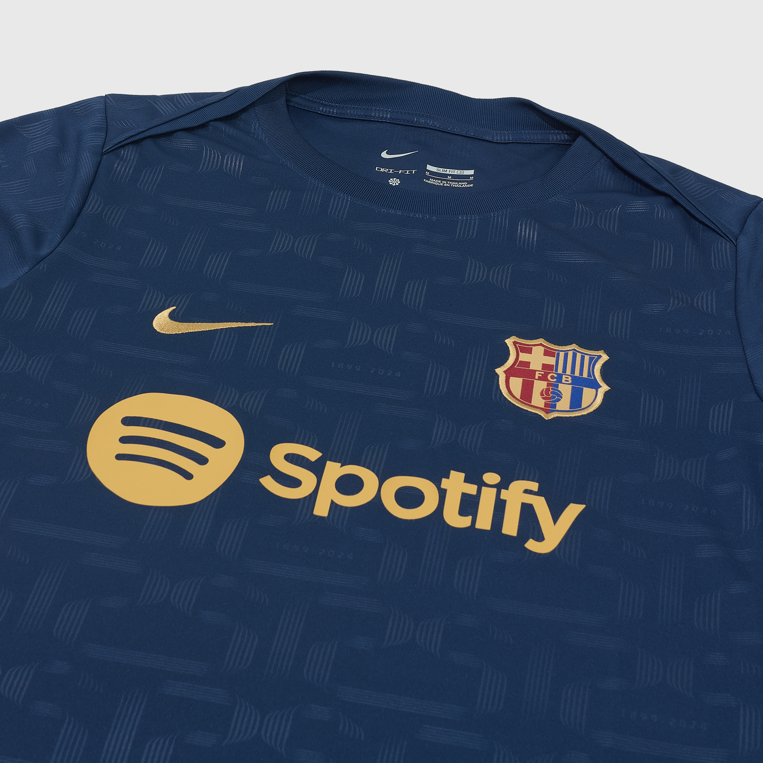 Футболка тренировочная Nike Barcelona Academy Pro Pre-Match сезон 2024/25