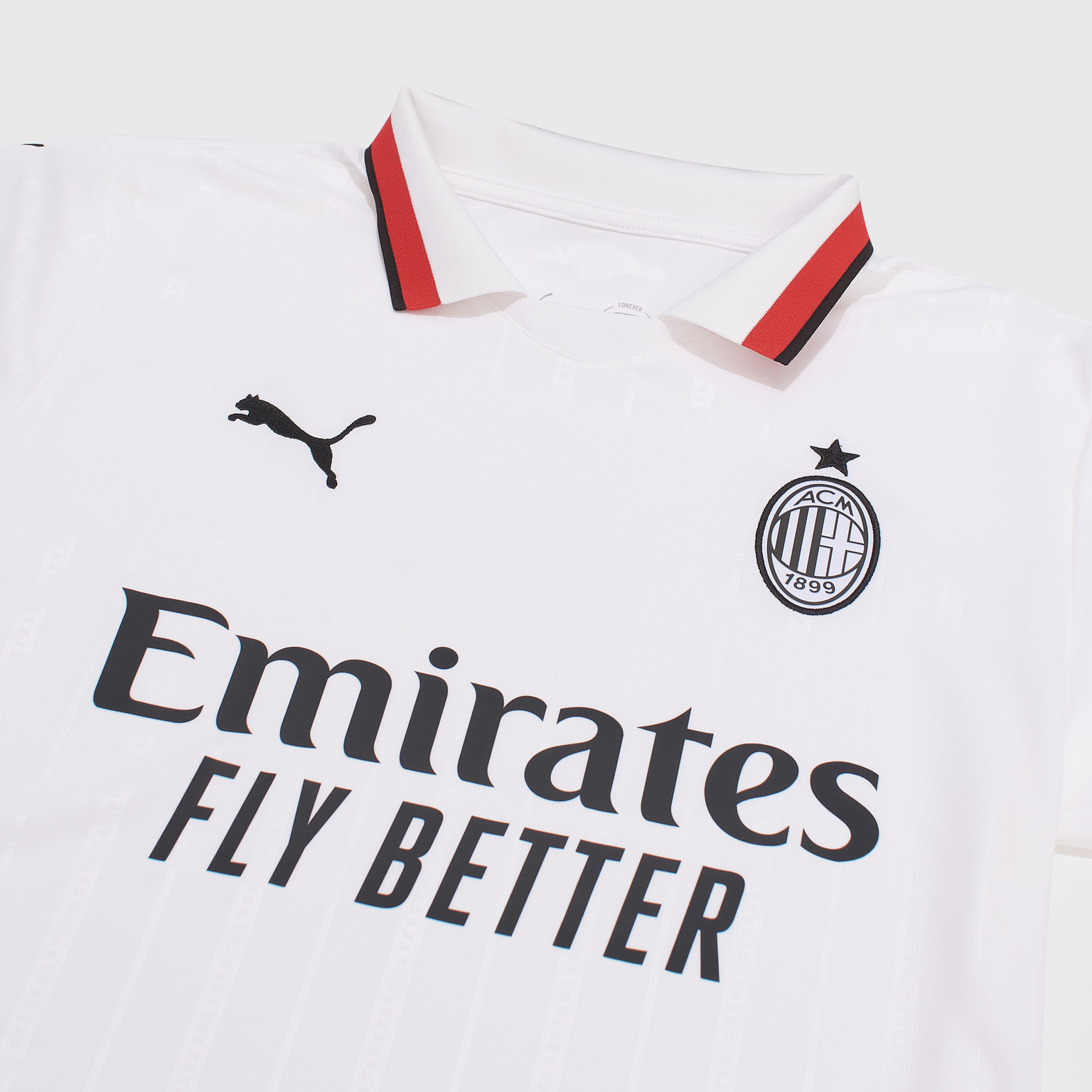 Футболка игровая выездная Puma Milan сезон 2024/25