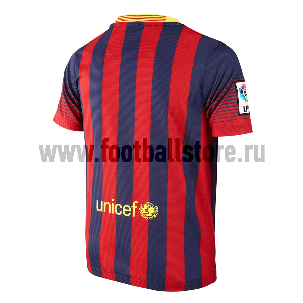 Футболка игровая Nike FCB Boys SS Home Repl JSY 532808-413 – купить в  интернет магазине footballstore, цена, фото