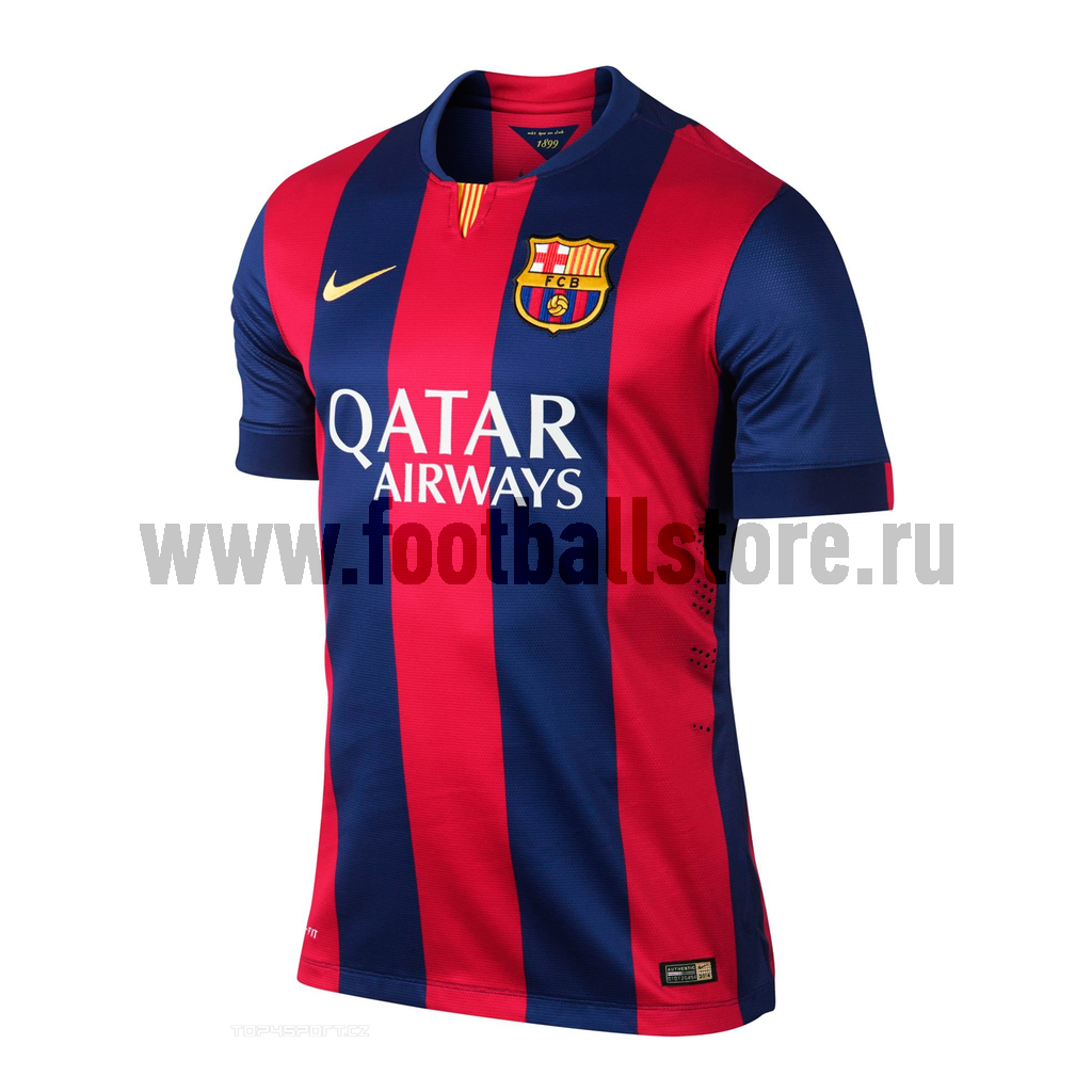 Оригинальная футболка Nike FCB SS Home Match 605328-422 – купить в интернет  магазине footballstore, цена, фото