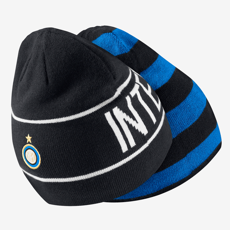 inter milan bobble hat