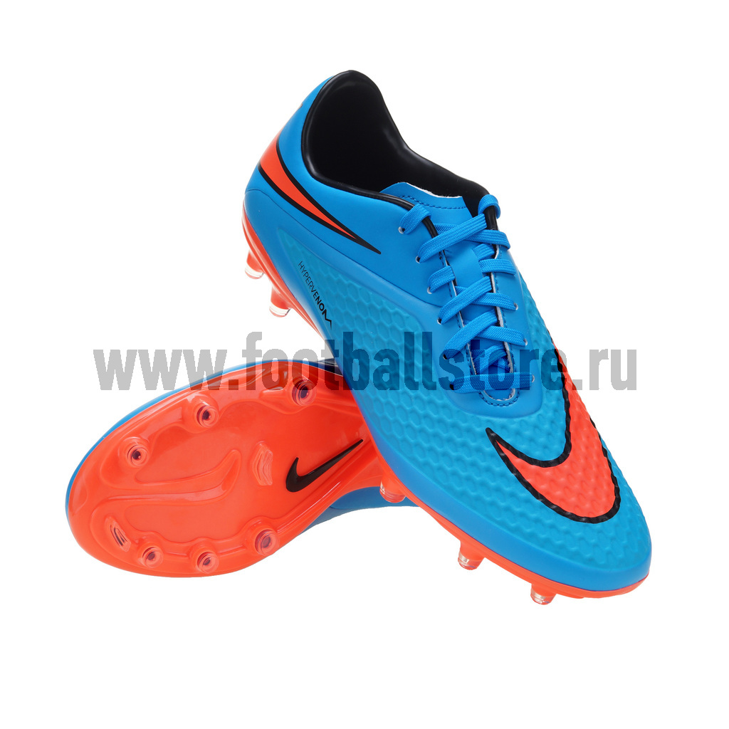 Nike hypervenom blue and red on sale