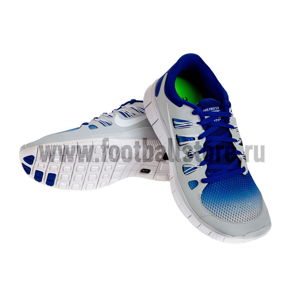 Nike free shop 5.0 blue grey