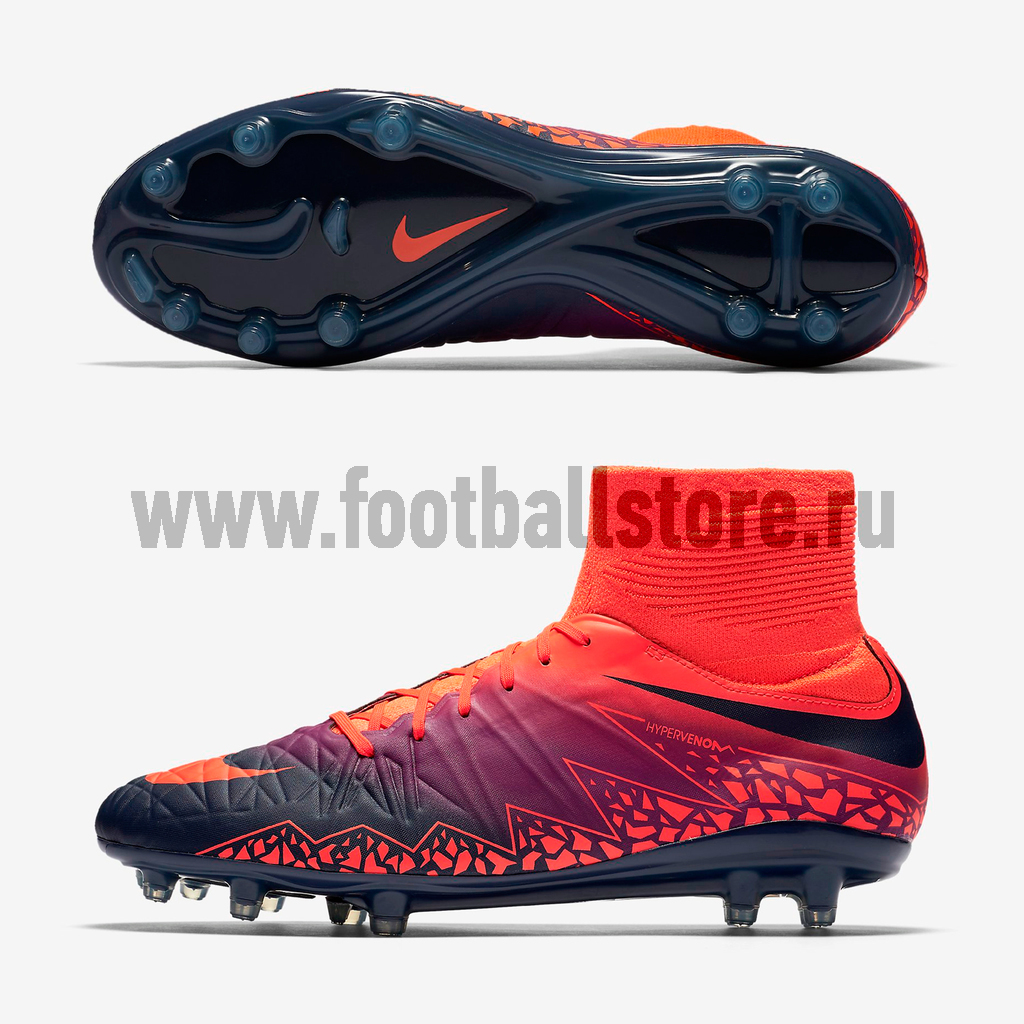 Nike hypervenom 2 rouge on sale